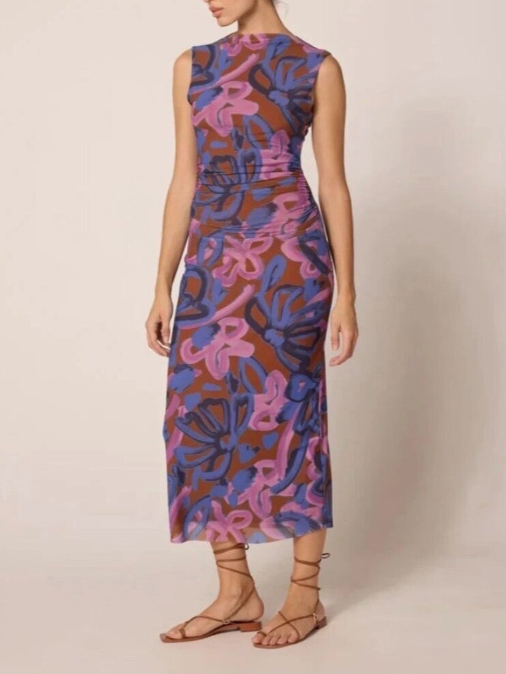 Cleobella Carrie Midi Dress in Fresco, Small